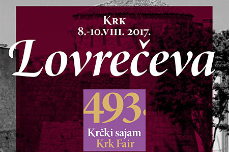 493. Krčki sajam - Lovrečeva - 8.-10.kolovoz 2017.